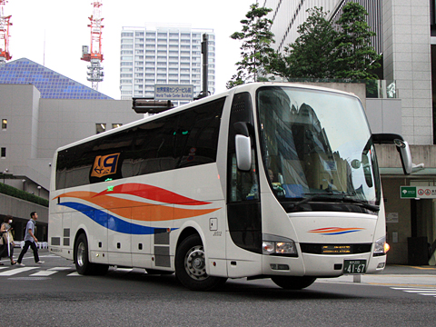 京浜急行バス「ノクターン号」　J6502