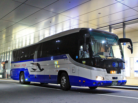 中国JRバス「鹿児島ドリーム広島号」　2084