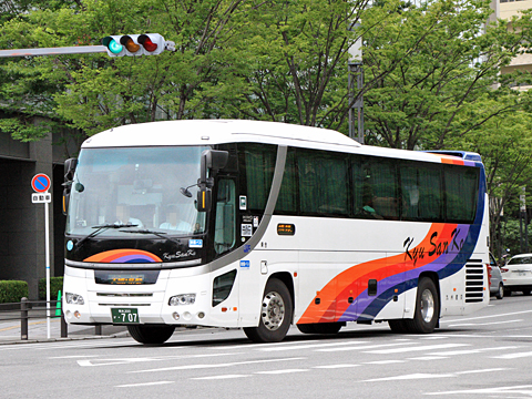 九州産交バス「不知火号」　707