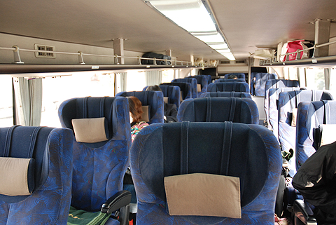 西日本JRバス「ドリーム号」･580　車内