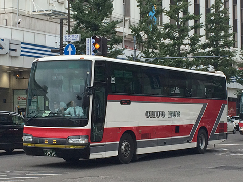 北海道中央バス「スターライト釧路号」　1510