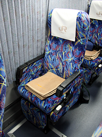 JR東海バス「北陸ドリーム名古屋2号」　2299　シート
