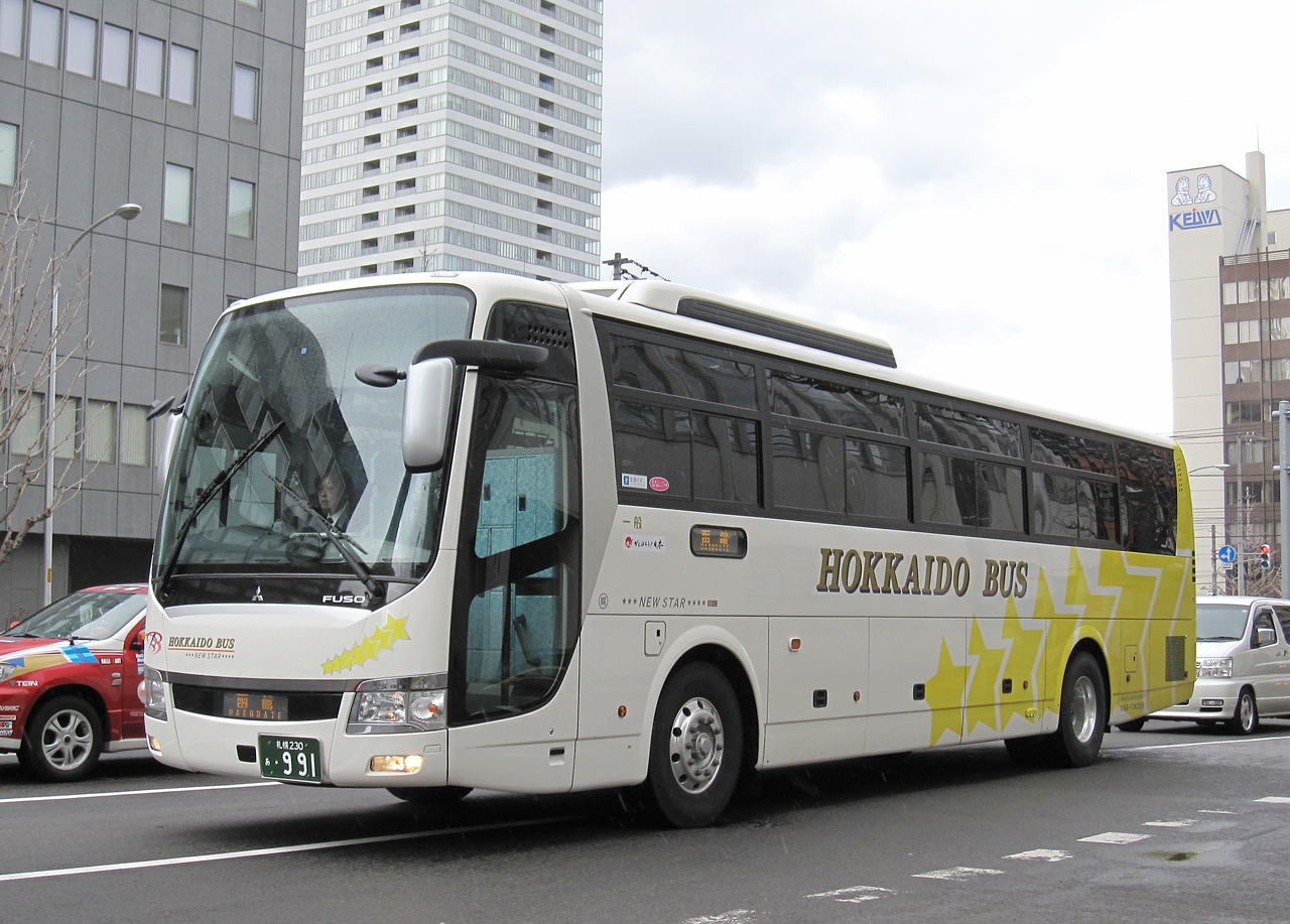 北海道バス「函館特急ニュースター号」　・991