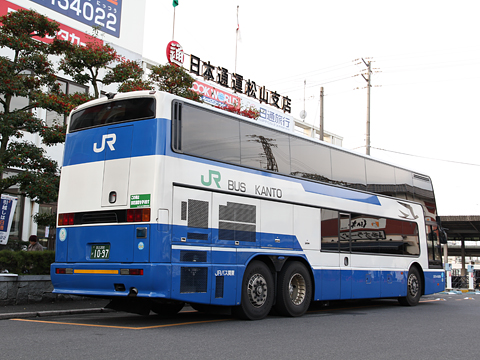 JRバス関東「ドリーム松山号」1097　リア
