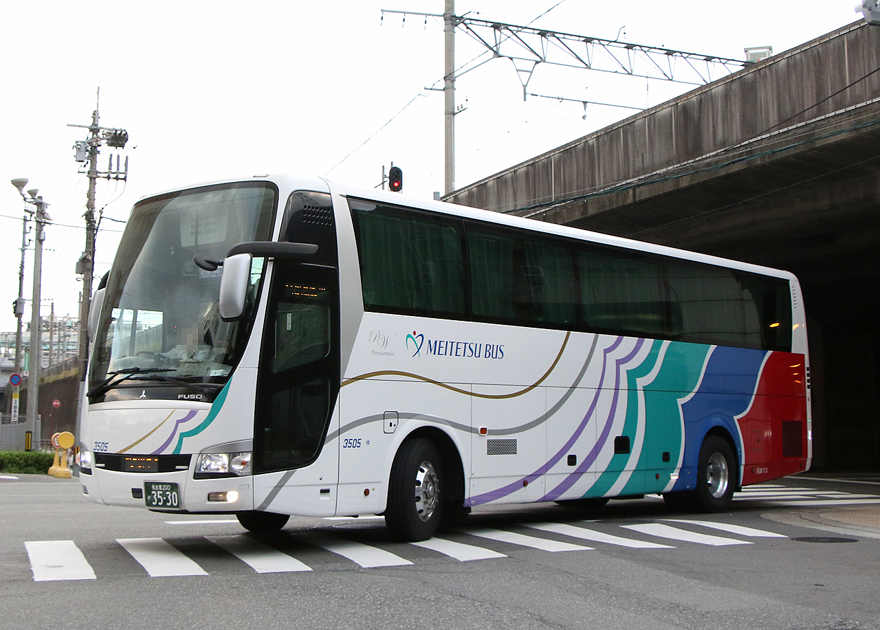 名鉄バス「どんたく号」　3505