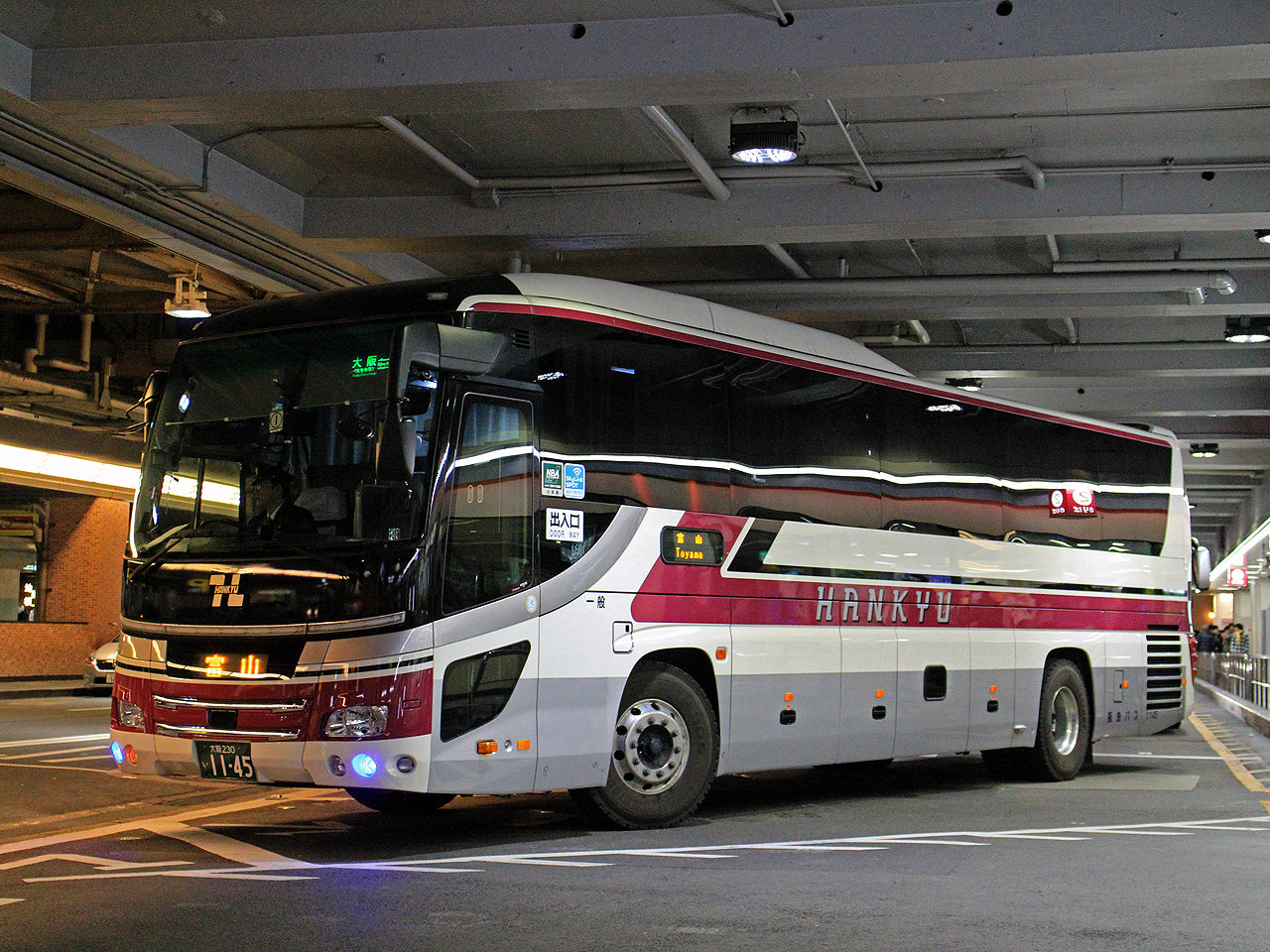 阪急バス「大阪～富山線」　15-1145