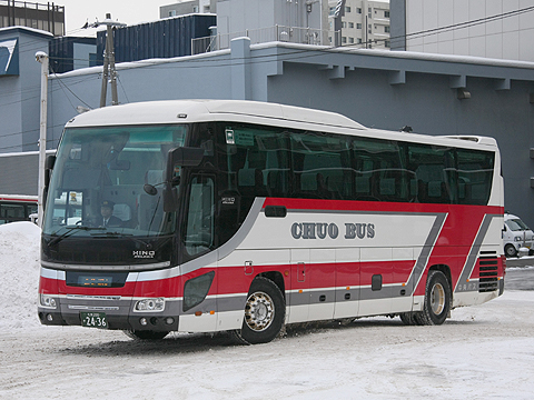北海道中央バス「ドリーミントオホーツク号」　2436