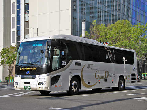 西日本JRバス「グランドリーム広島/大阪号」　2152